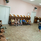 В Семеновском СДК для детей провели игровую программу ко Дню ВДВ