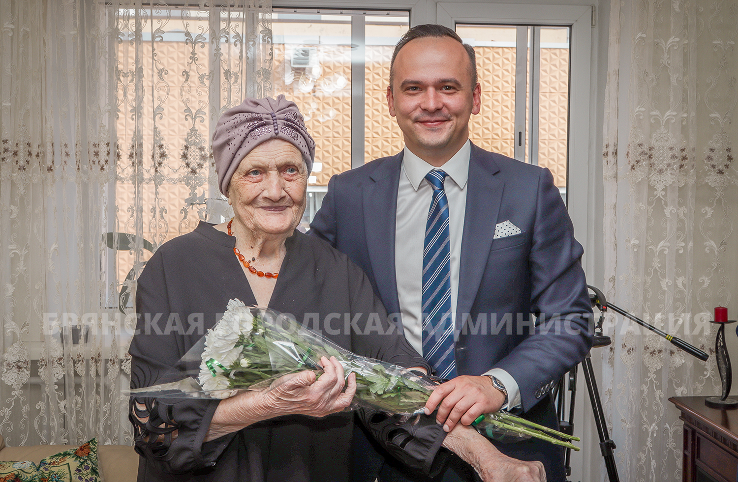 Жительница Брянска Полина Сергеева отметила 101-й день рождения