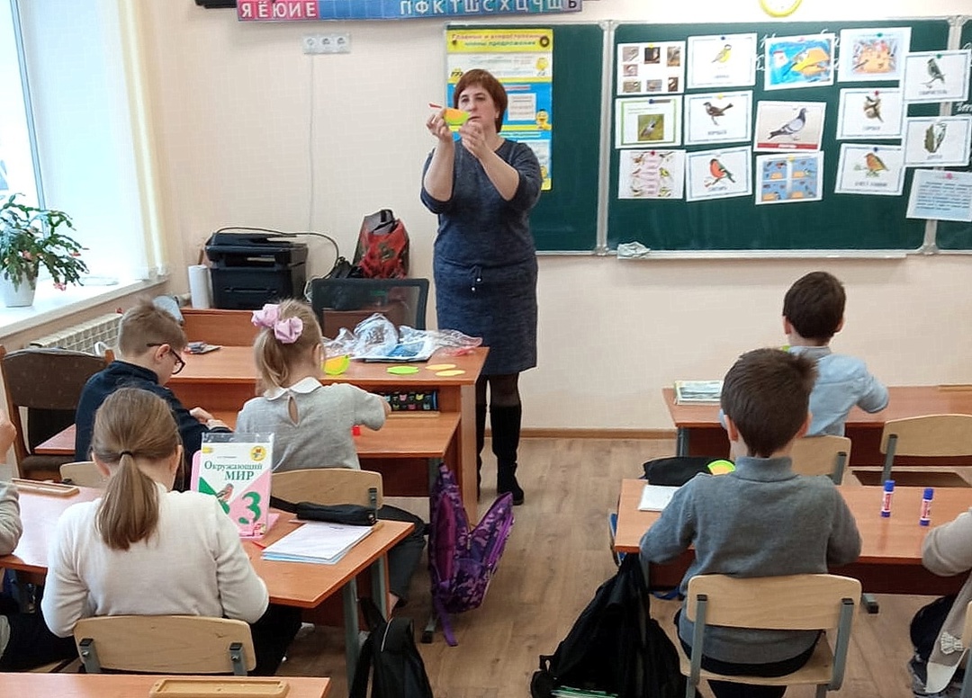 Юные натуралисты из Суземской школы готовятся к Синичкиному дню