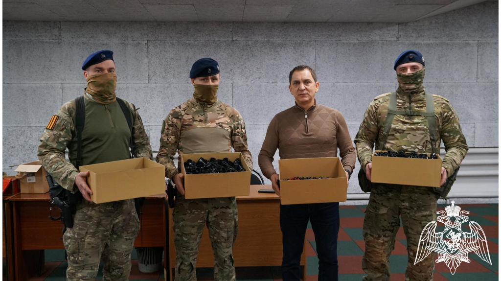 Брянским росгвардейцам передали спецсредства для выполнения боевых задач