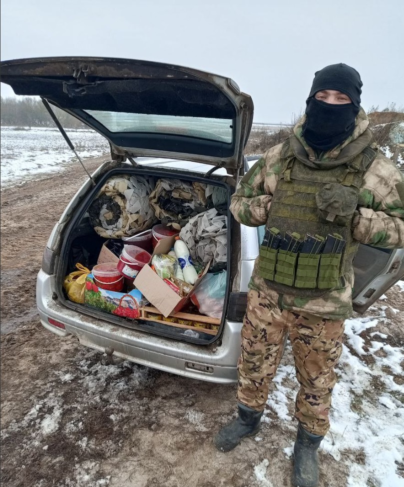 Суземские и комаричские волонтеры помогают защитникам границы