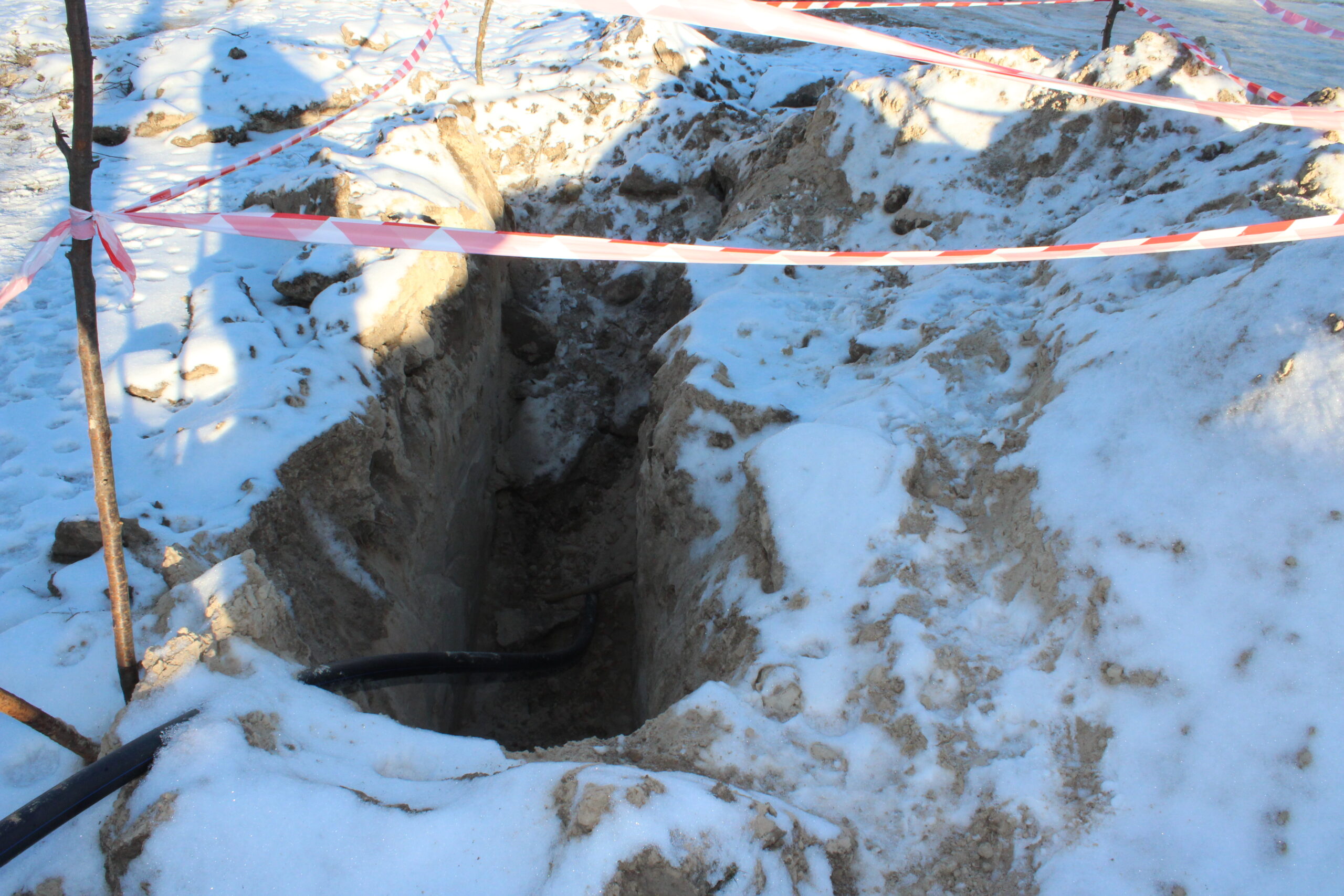 В Суземке прокладывают новые водопроводы