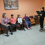 В Алешковичском СДК для детей провели «Крещенские забавы» 