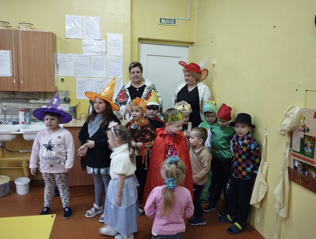 Святочные колядки в детском саду «Журавушка»