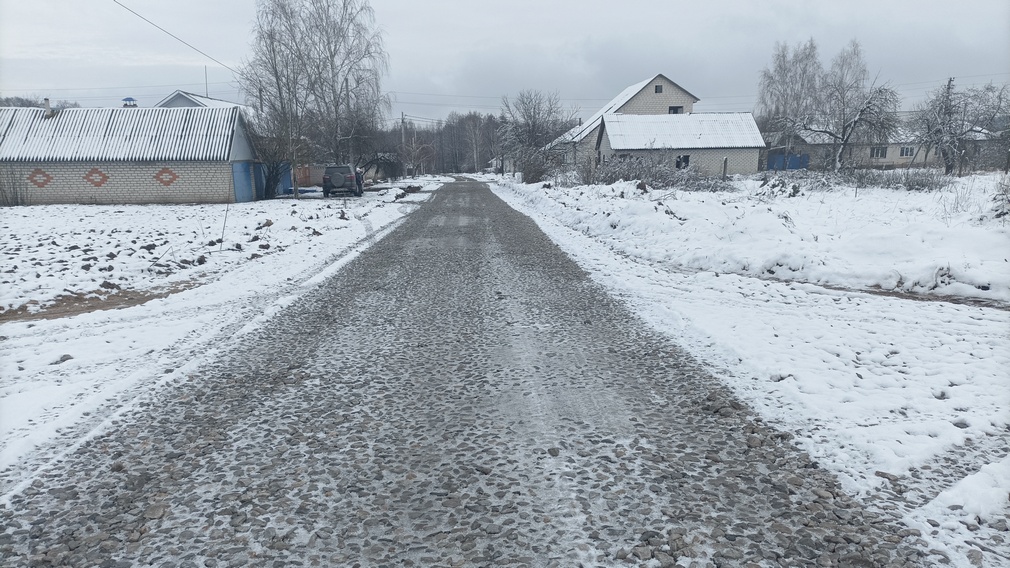 Администрация Климово откликнулась на просьбы жителей о ремонте дорог