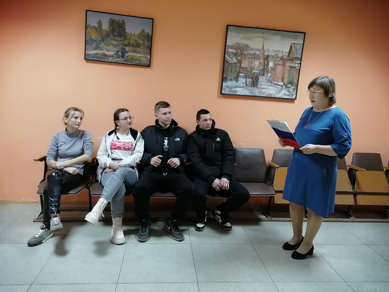 Поэтический вечер в Алешковичском СДК в честь годовщины Сталинградской битвы