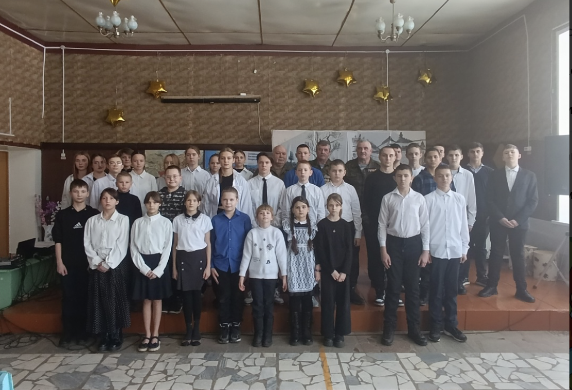 Встреча с ветеранами Афганской войны в Алешковичской школе