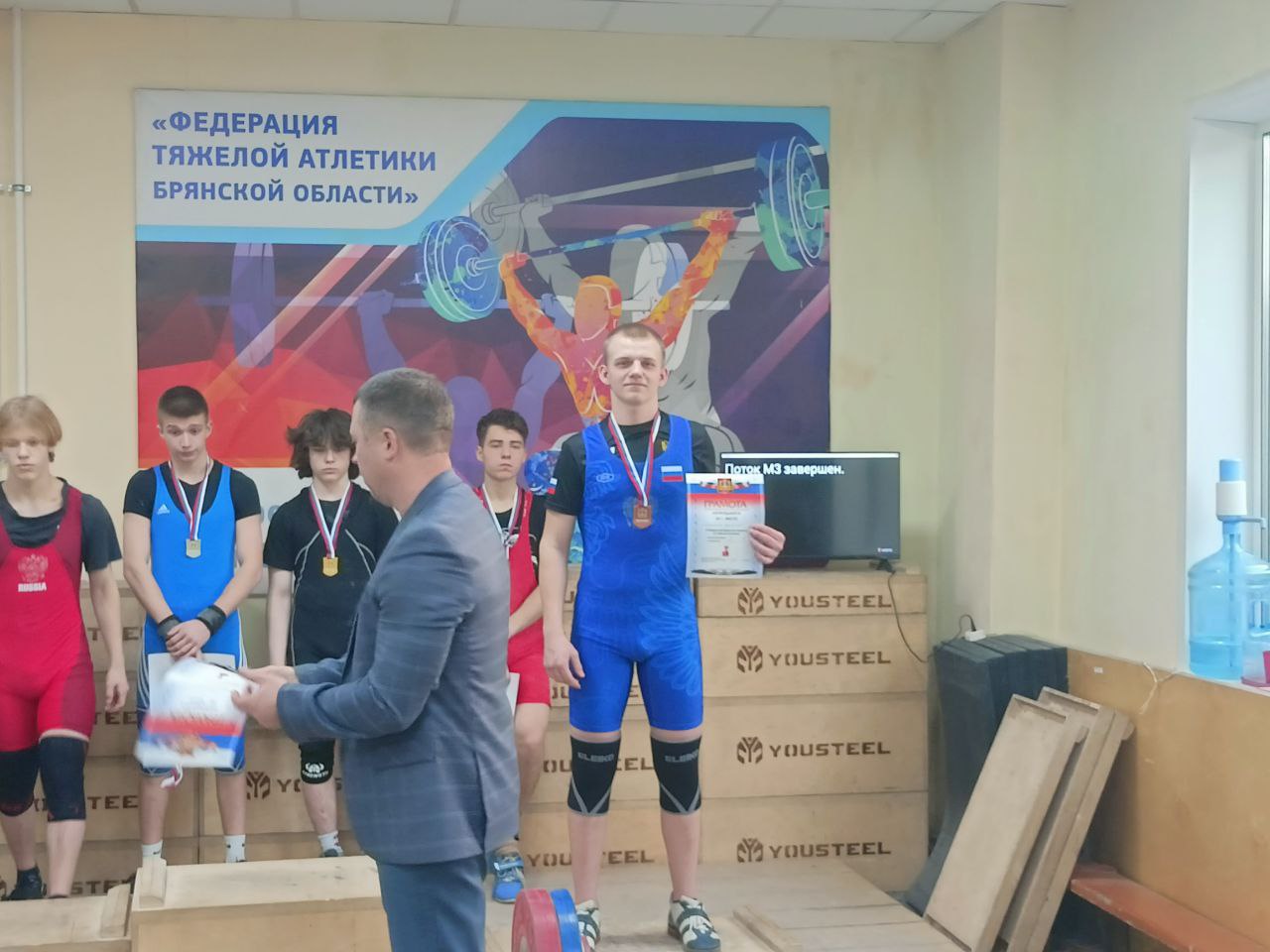 Суземские спортсмены достойно выступили на областном первенстве по тяжелой атлетике