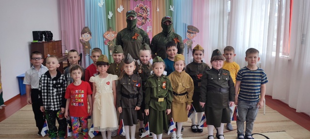 В гостях у воспитанников детского сада «Ручеек» побывали участники СВО