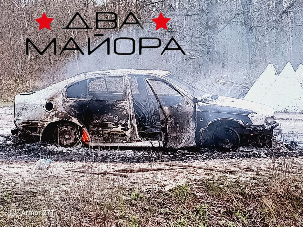 Украинские террористы возле Новой Погощи атаковали автомобиль с мирными жителями