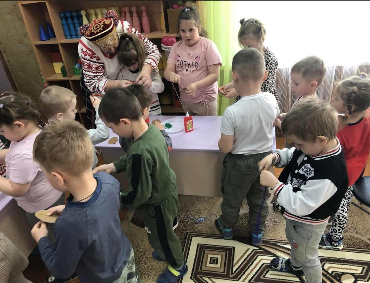 В детском саду «Журавушка» отметили «Светлую Пасху»