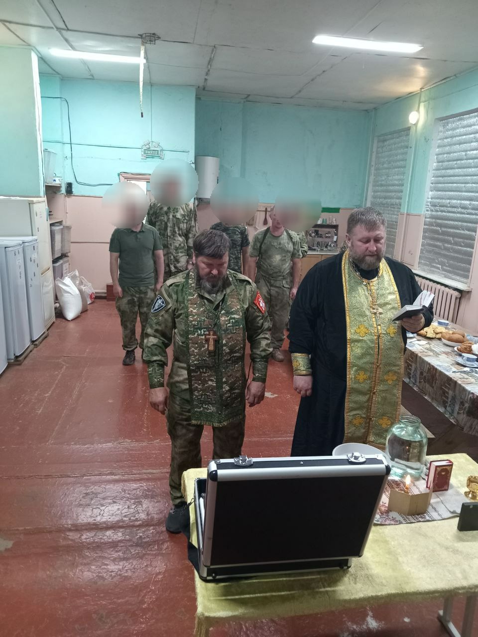 Окормление военнослужащих в Суземском благочинии
