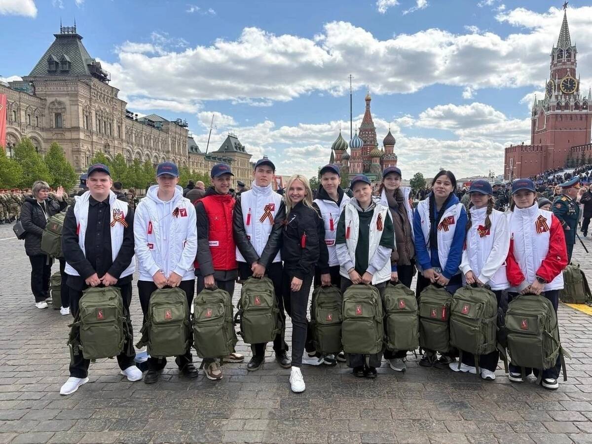 Евгений Бесчастнов из Стародуба побывал на Параде Победы в Москве