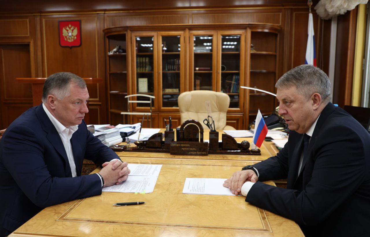 Губернатор Александр Богомаз обсудил ситуацию в регионе с Заместителем Председателя Правительства РФ Маратом Хуснуллиным