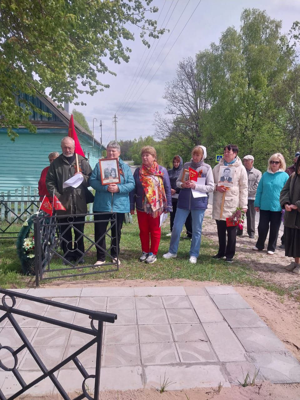 В Березовке прошел «Бессмертный полк»