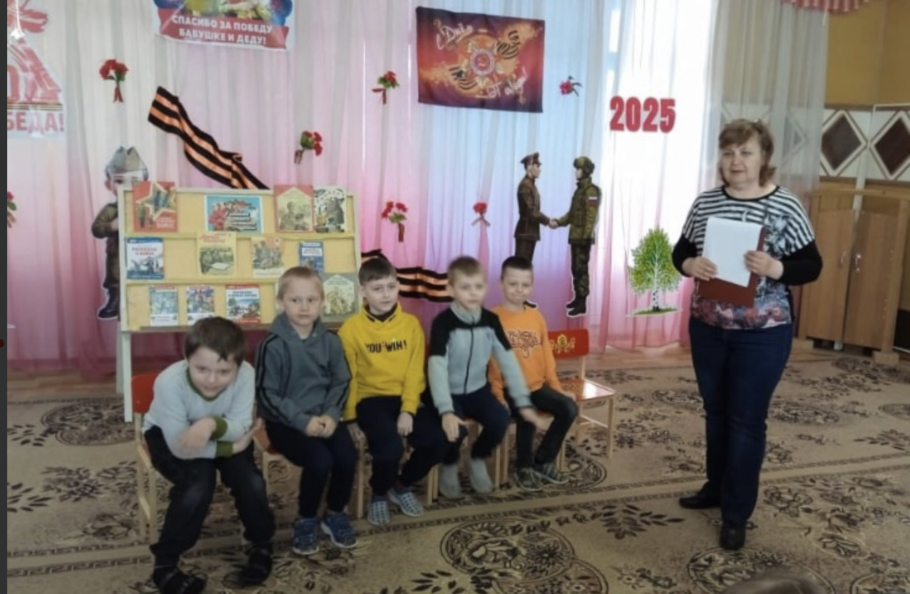 Суземская библиотека провела тематическое занятие в детском саду «Солнышко»