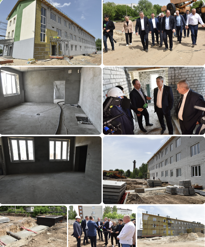 В Брянске продолжается строительство корпуса бюро судебно-медицинской экспертизы