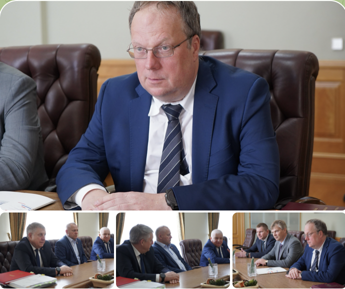 Александр Богомаз провел рабочую встречу с заместителем секретаря Общественной палаты РФ