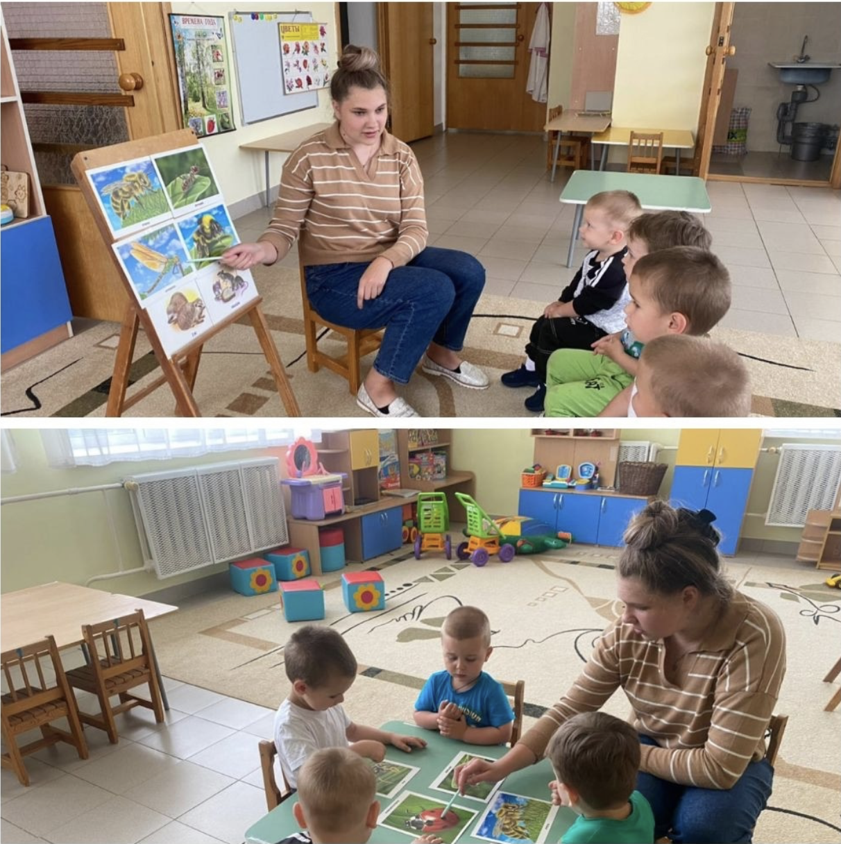 В детском саду «Ручеек» малышей обучают правилам безопасности на природе