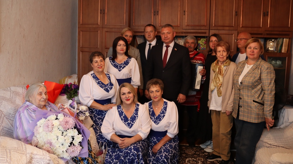 Ветерану Великой Отечественной войны Вере Ключниковой из Брянской района исполнилось 102 года