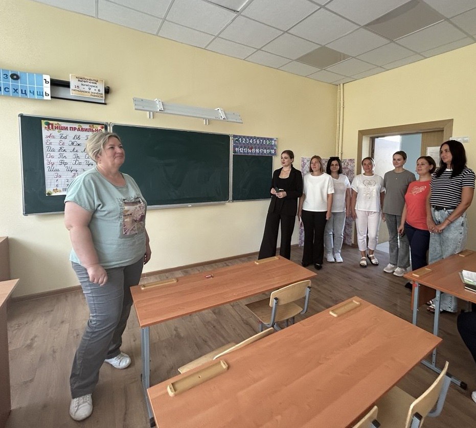 В Суземской школе №1 побывала рабочая группа партии «Единая Россия»