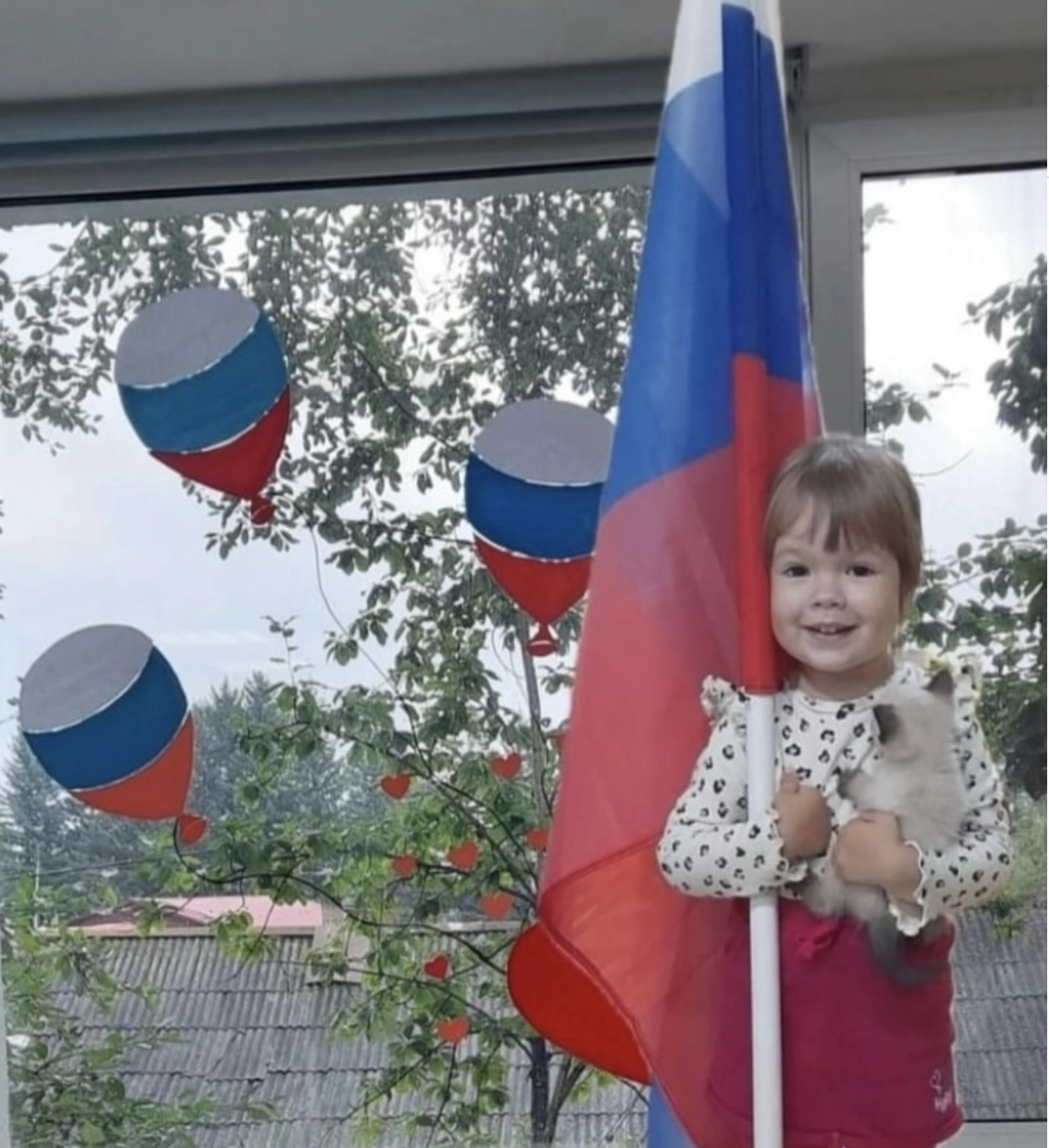 Воспитанники детского сада «Солнышко» стали участниками акции «Окна России»