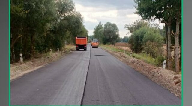 В рамках нацпроекта в Брянской области ремонтируют участок дороги Кветунь-Витемля