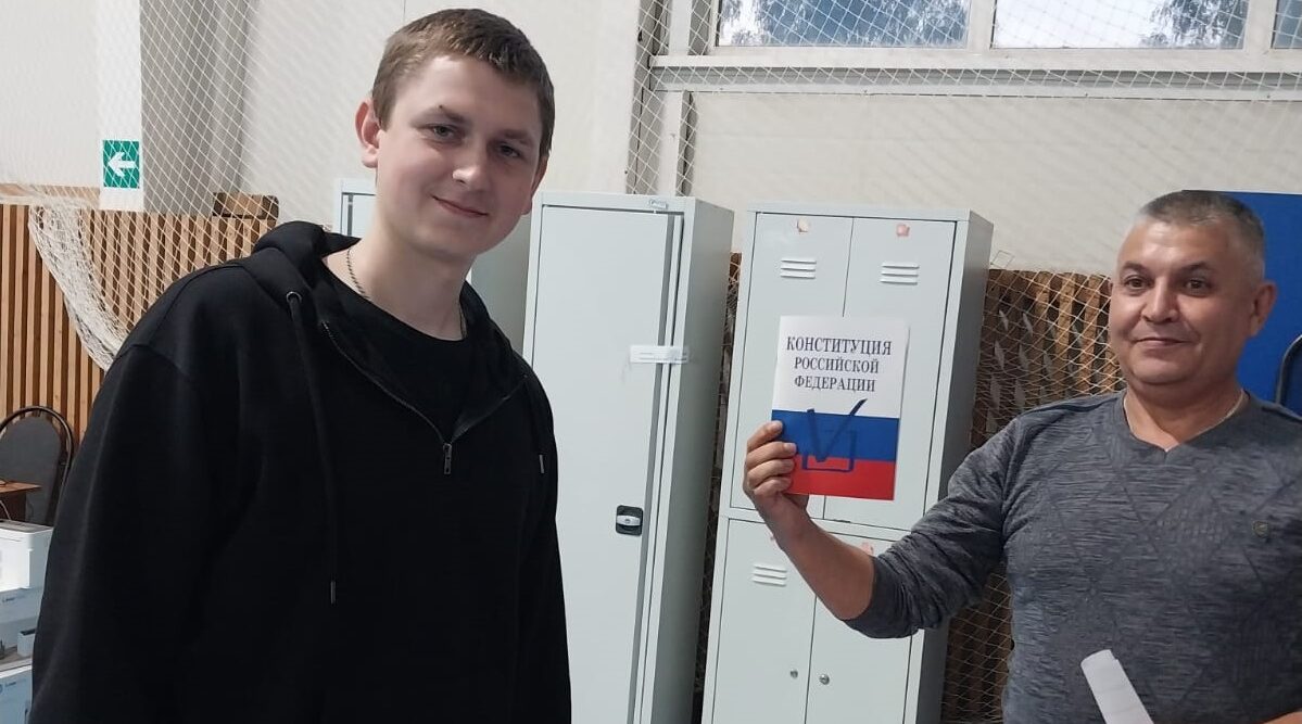 Алешковичская молодежь активно голосует на выборах губернатора Брянской области