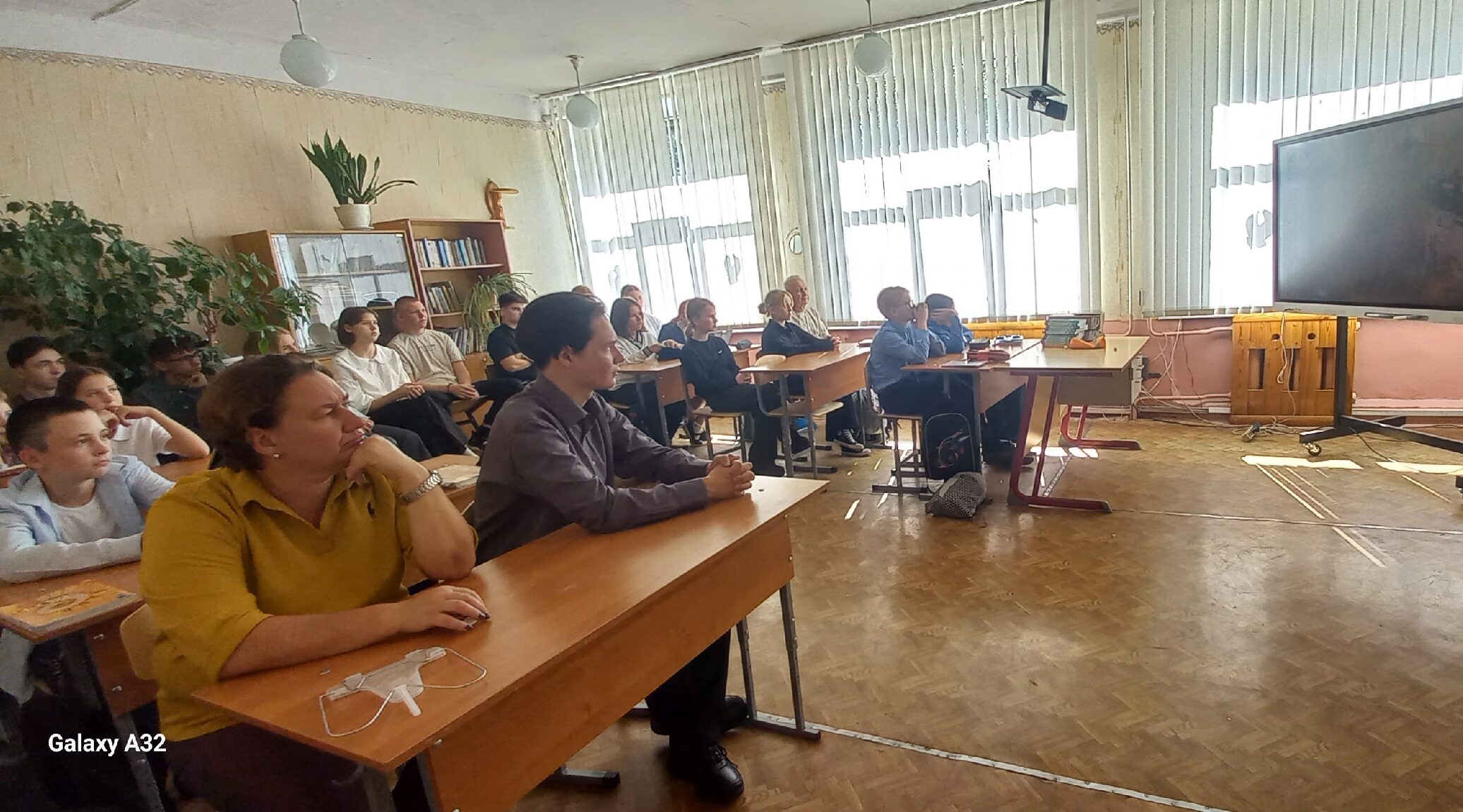 В Негинской школе прошло мероприятие к 80-й годовщине окончания Второй Мировой войны 