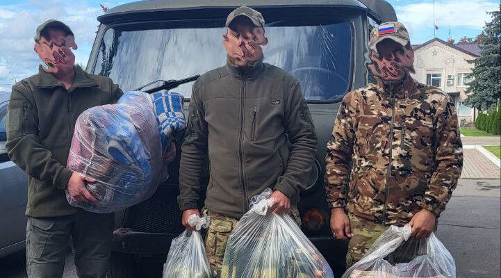 Волонтерский штаб «Мы вместе» оказал гуманитарную помощь военным