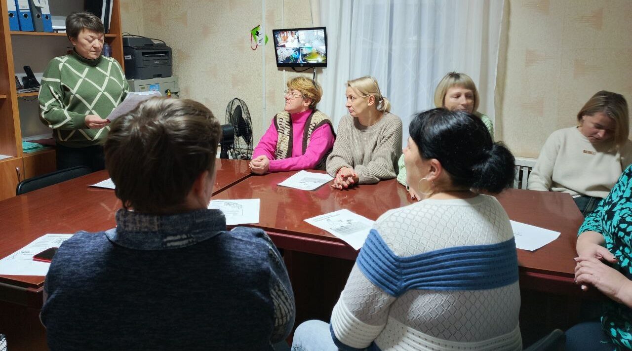 Занятие по повышению финансовой грамотности прошло в отделе соцзащиты