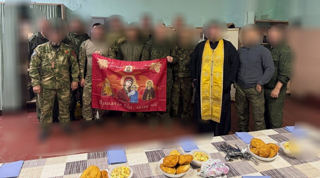 Священнослужители поддержали военных на границе в Суземском районе