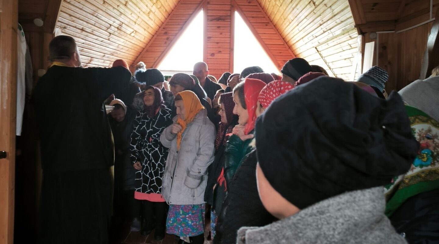 Отец Алексий Серебряков провел богослужение в Суземском интернате