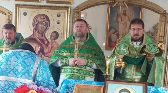 В Холмечах прошло соборное богослужение в день памяти князя Олега Брянского