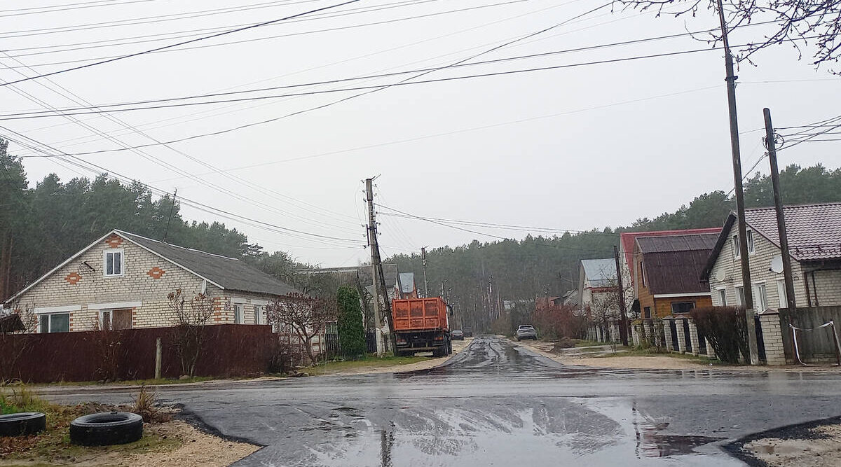В Жуковке отремонтировали дорогу по улице Звездной