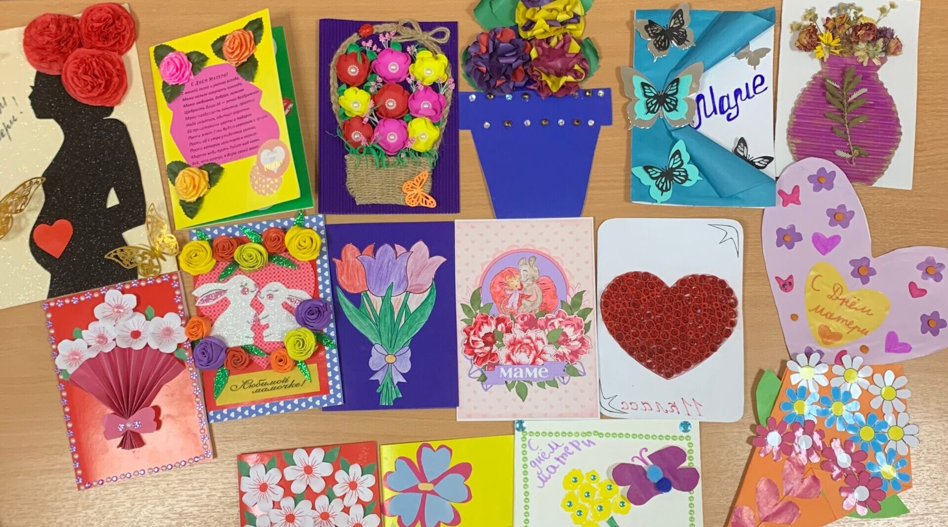 Всероссийская акция «#СпасибоМаме» объединила школьников Суземского района