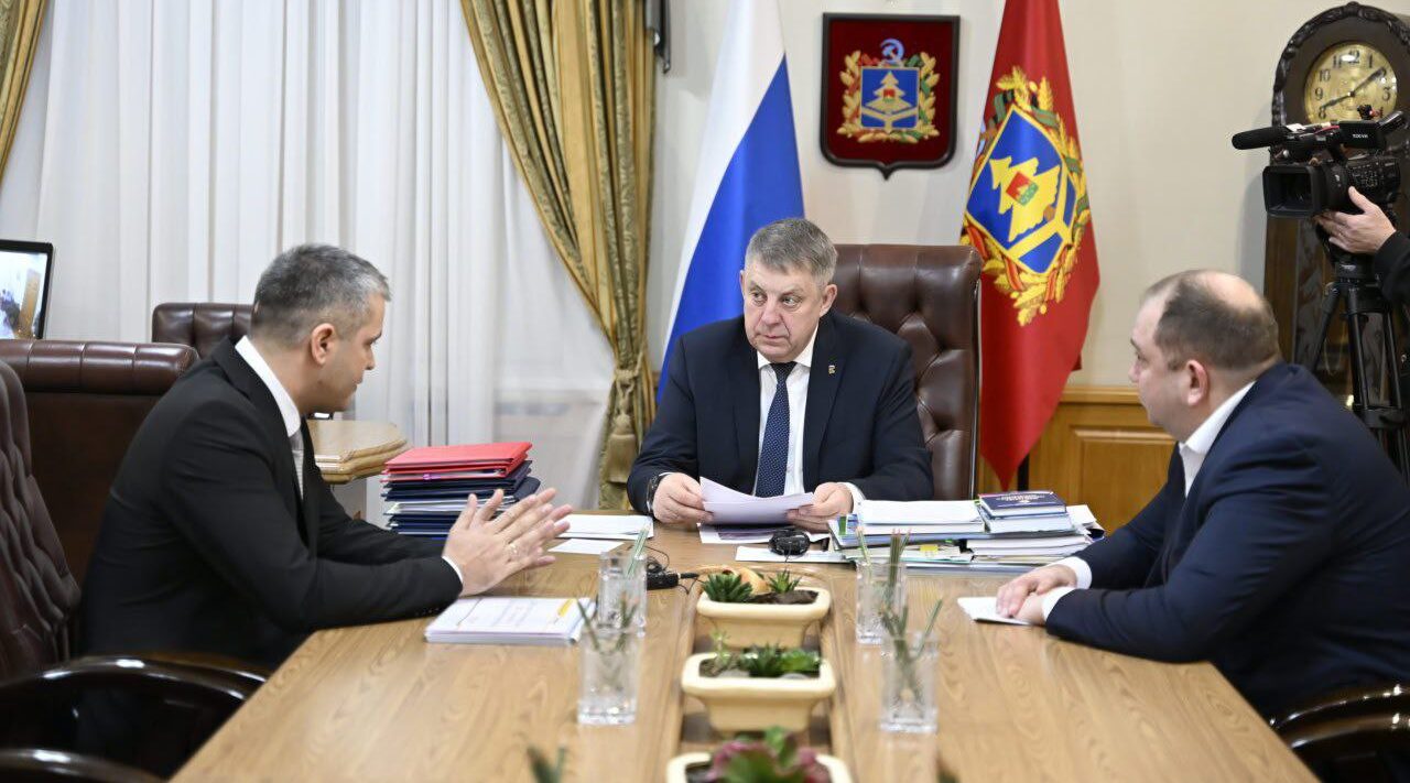 Александр Богомаз провел встречу с новым директором ООО «Жуковский веломотозавод»