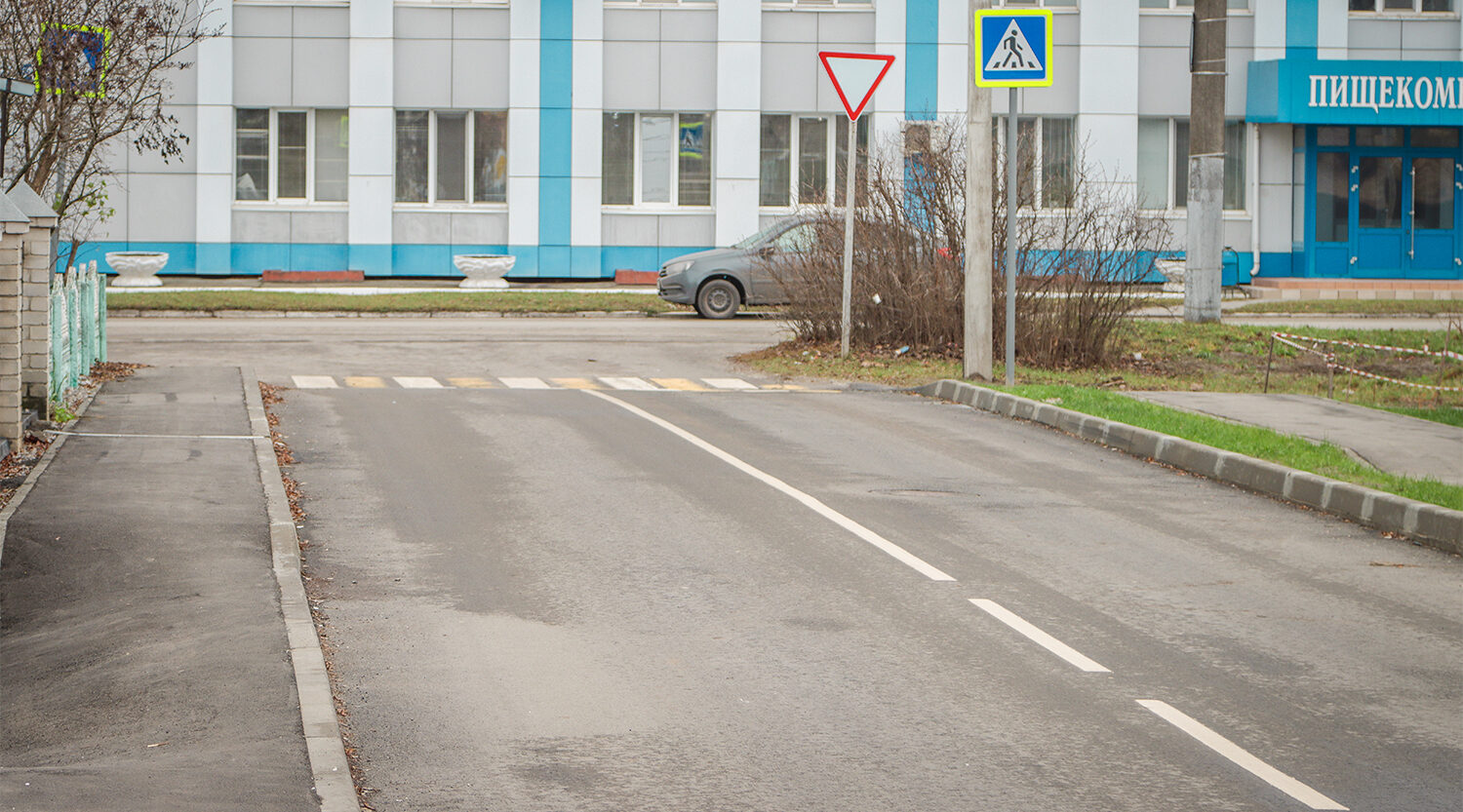 В Брянске завершается капитальный ремонт улицы Калужской