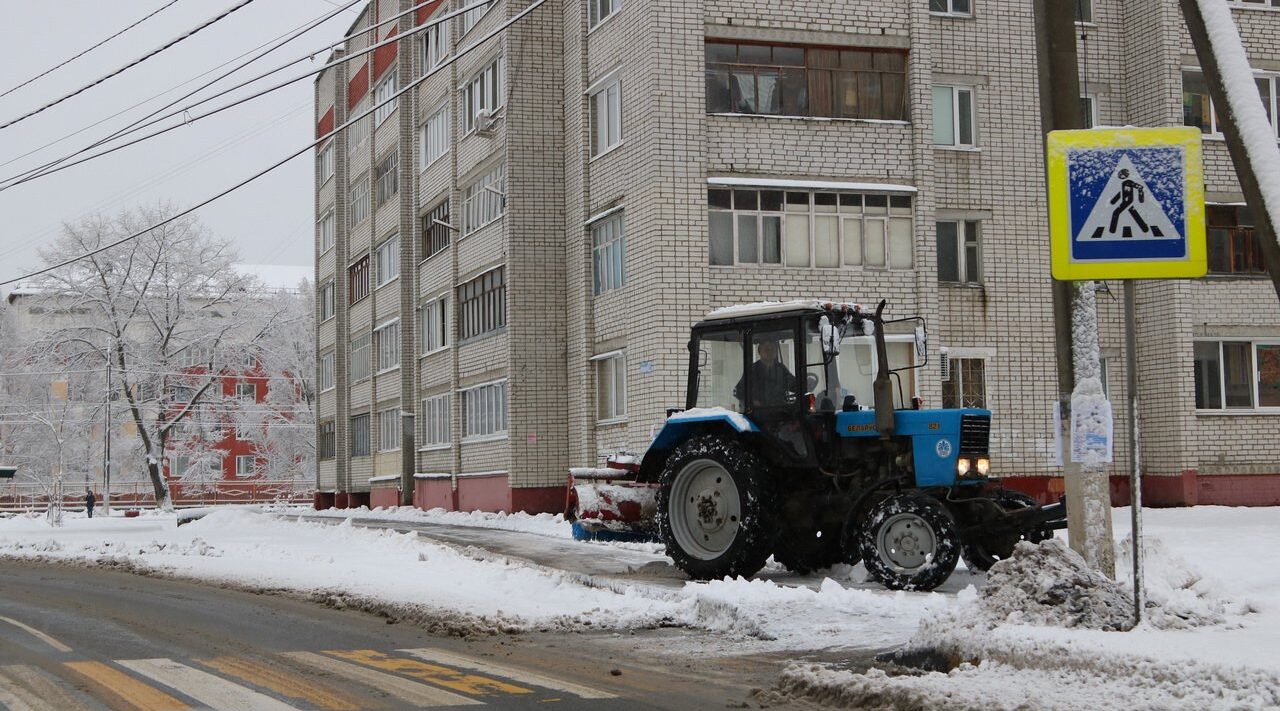 Снегопад в Брянске встретили во всеоружии  