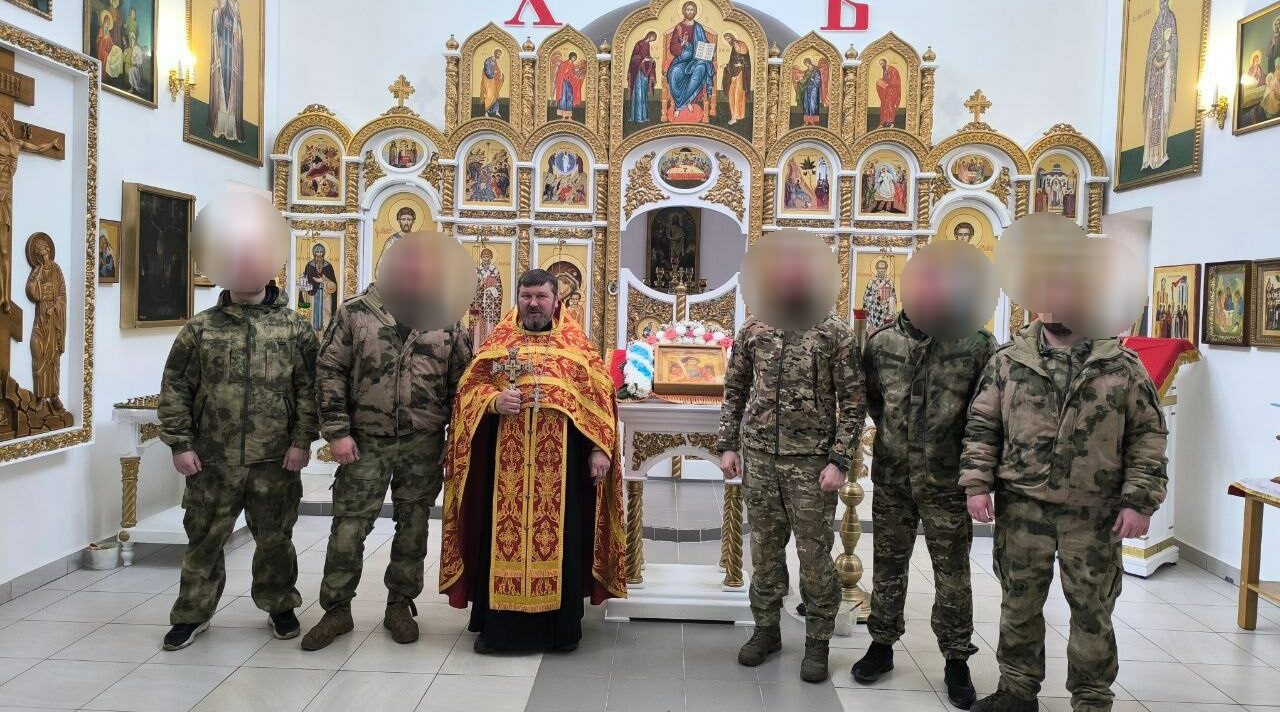 Защитники границы посетили храм Суземского благочиния