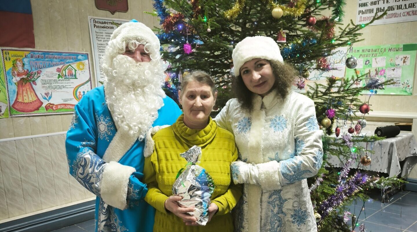 Новогоднее чудо в Суземском интернате  