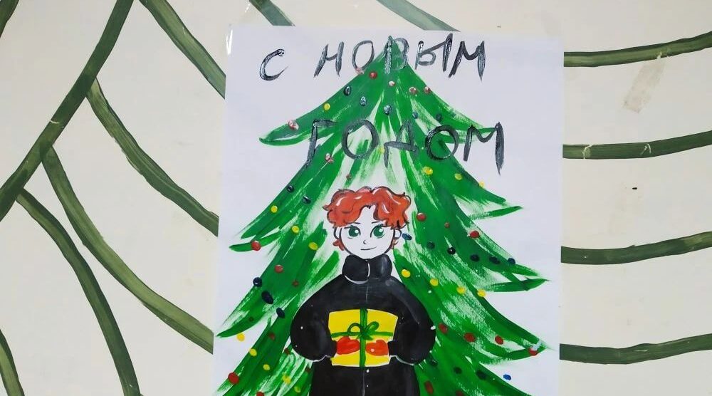 Новогодние краски детства в Алешковичском сельском Доме культуры