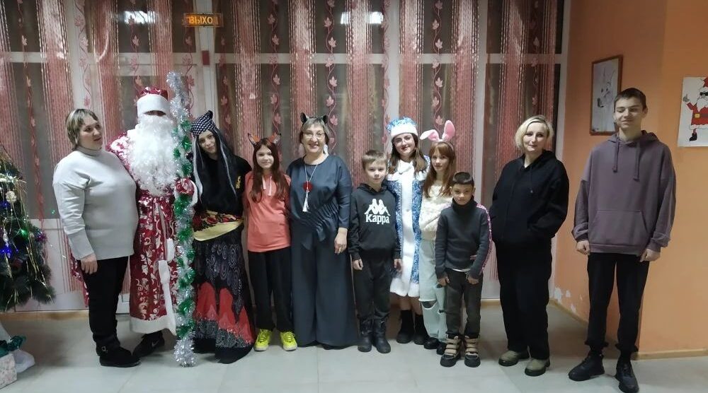 «Новогодний карнавал» в Алешковичском СДК собрал друзей