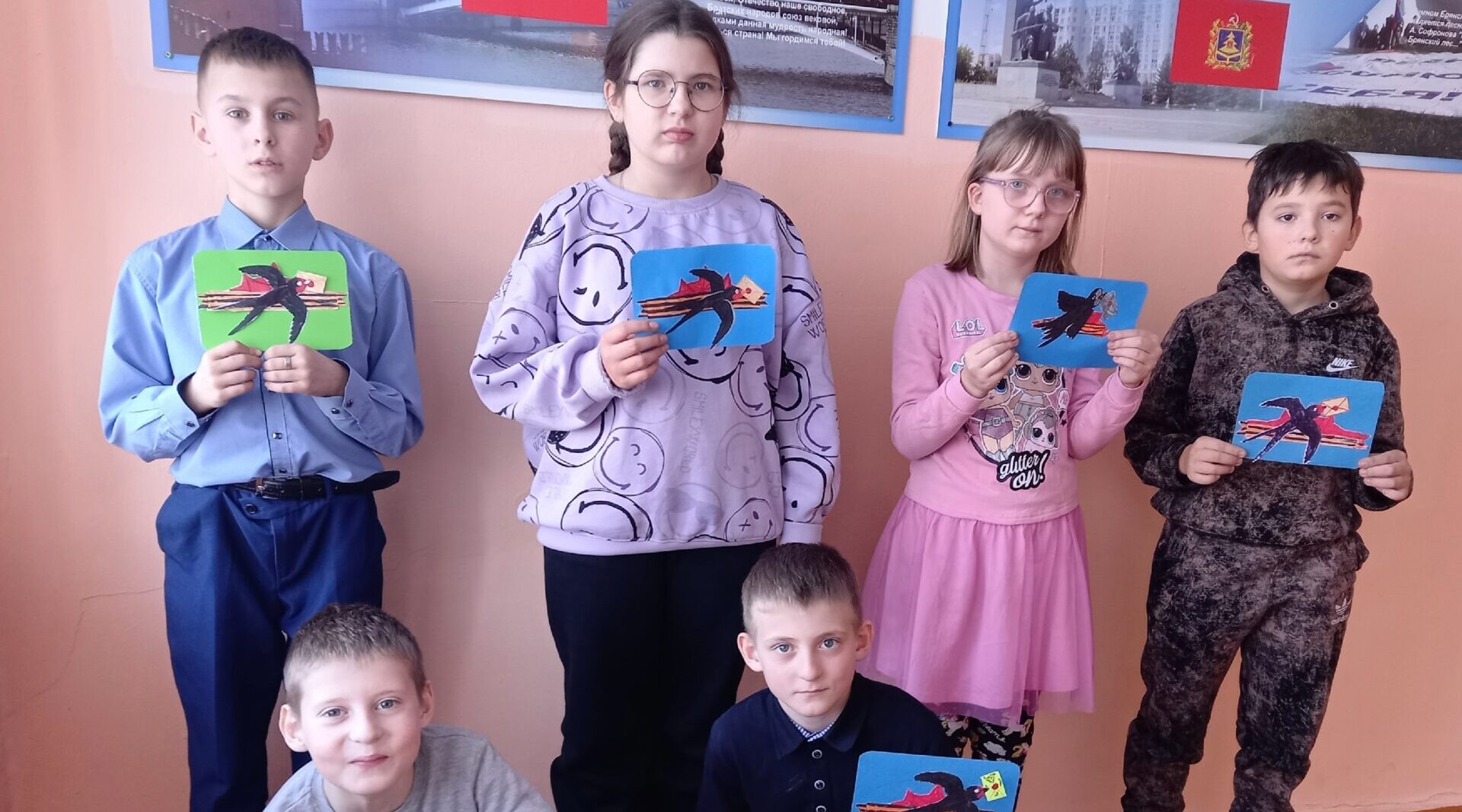 Акция «Блокадная ласточка» прошла в Селеченской школе