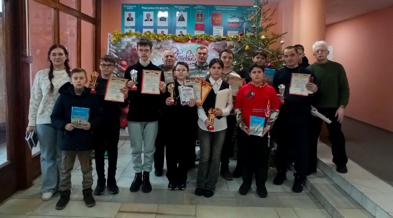 В Суземке прошёл новогодний турнир по шахматам