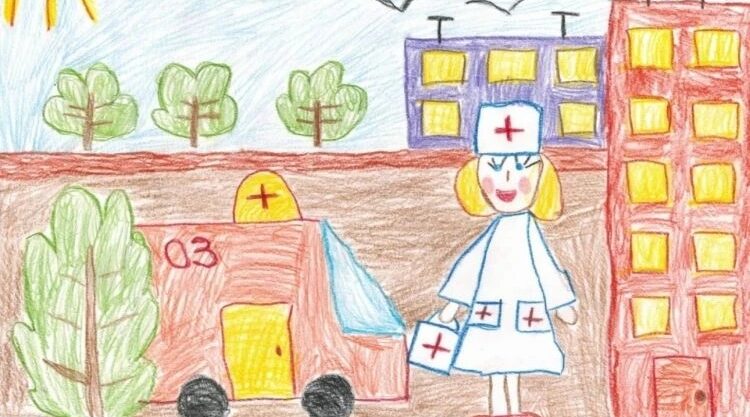 Ученики Суземской школы №1 представили выставку работ о будущей профессии