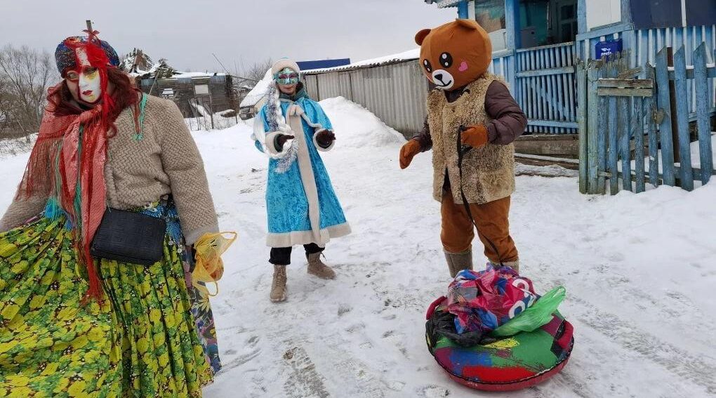 Старый Новый год в Невдольске прошёл с песнями и колядками  