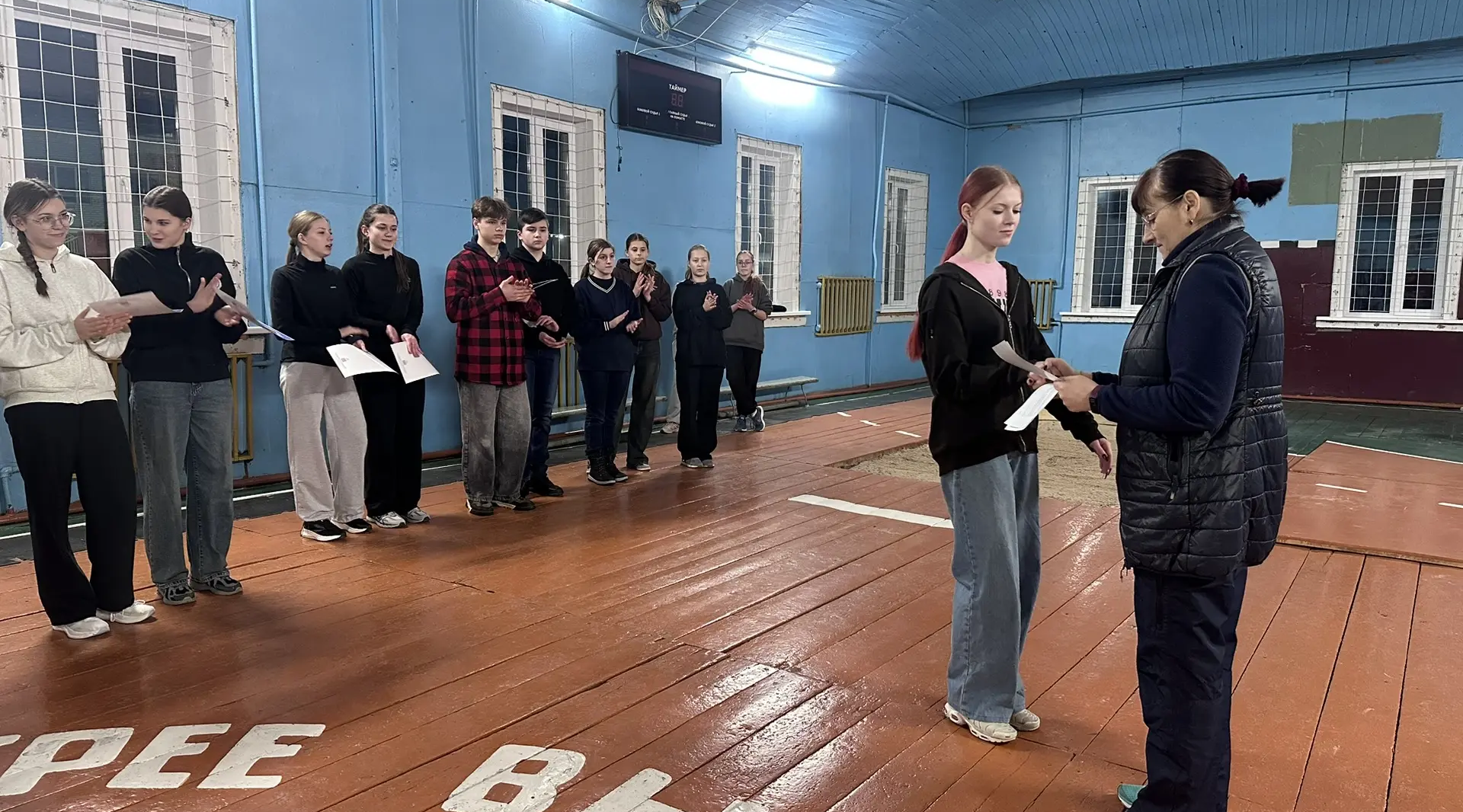 Юные легкоатлеты Суземки поборолись за лучший результат в прыжках в длину