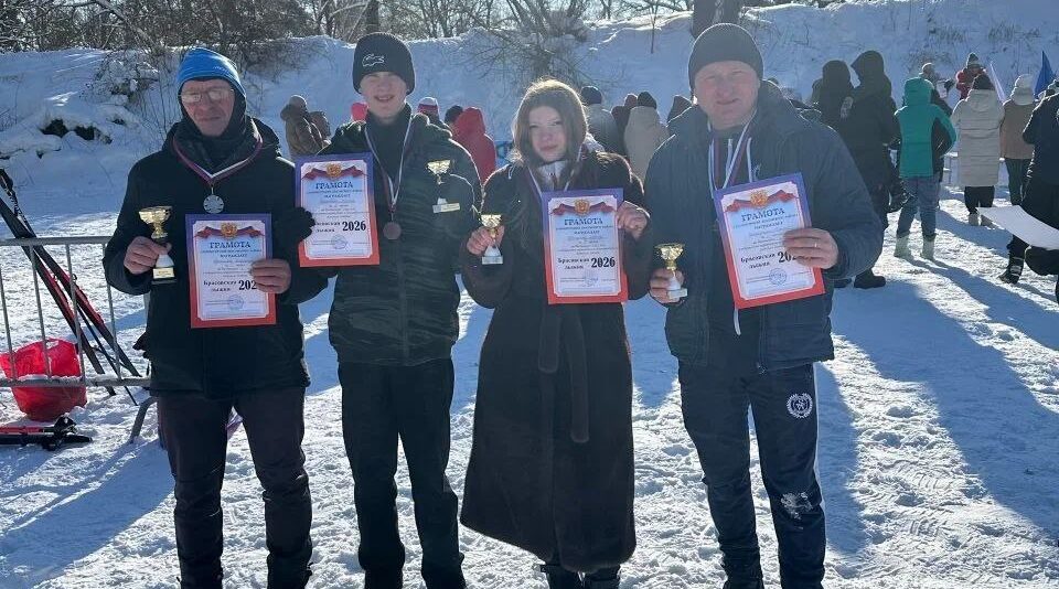 Суземские лыжники успешно выступили на соревнованиях «Брасовская лыжня — 2026»