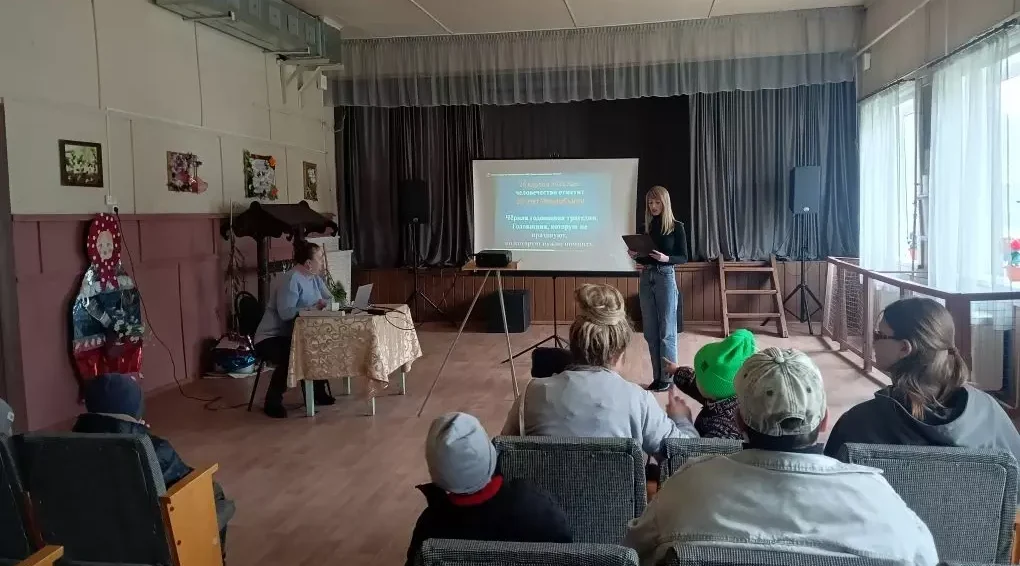 В Холмечском СДК прошел информационный час «Чернобыль — эхо ядерного века» 